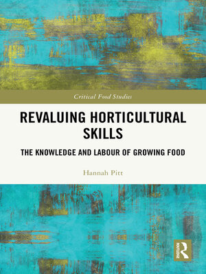 cover image of Revaluing Horticultural Skills